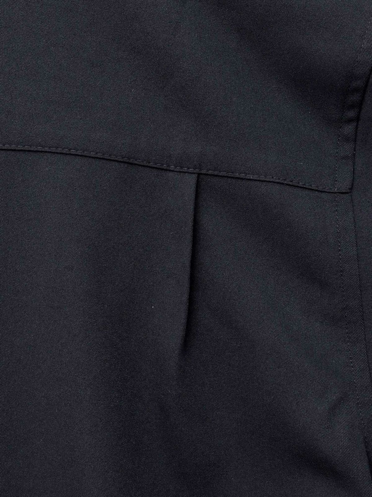 【雅結】桜刺繍 切り替えシャツ