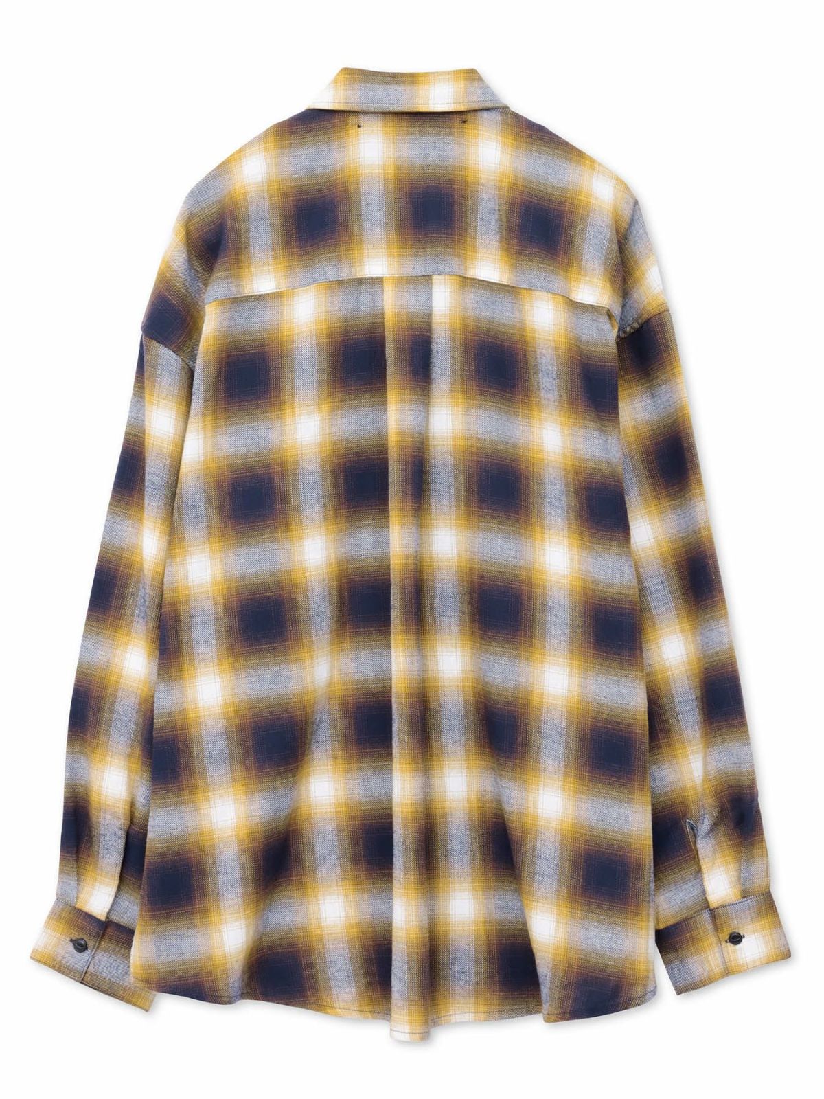 【moz】フード脱着 チェックシャツ〔別注〕