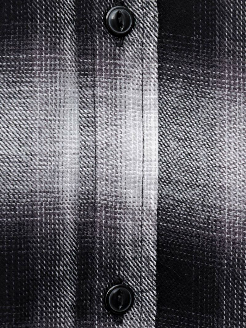 【moz】フード脱着 チェックシャツ〔別注〕