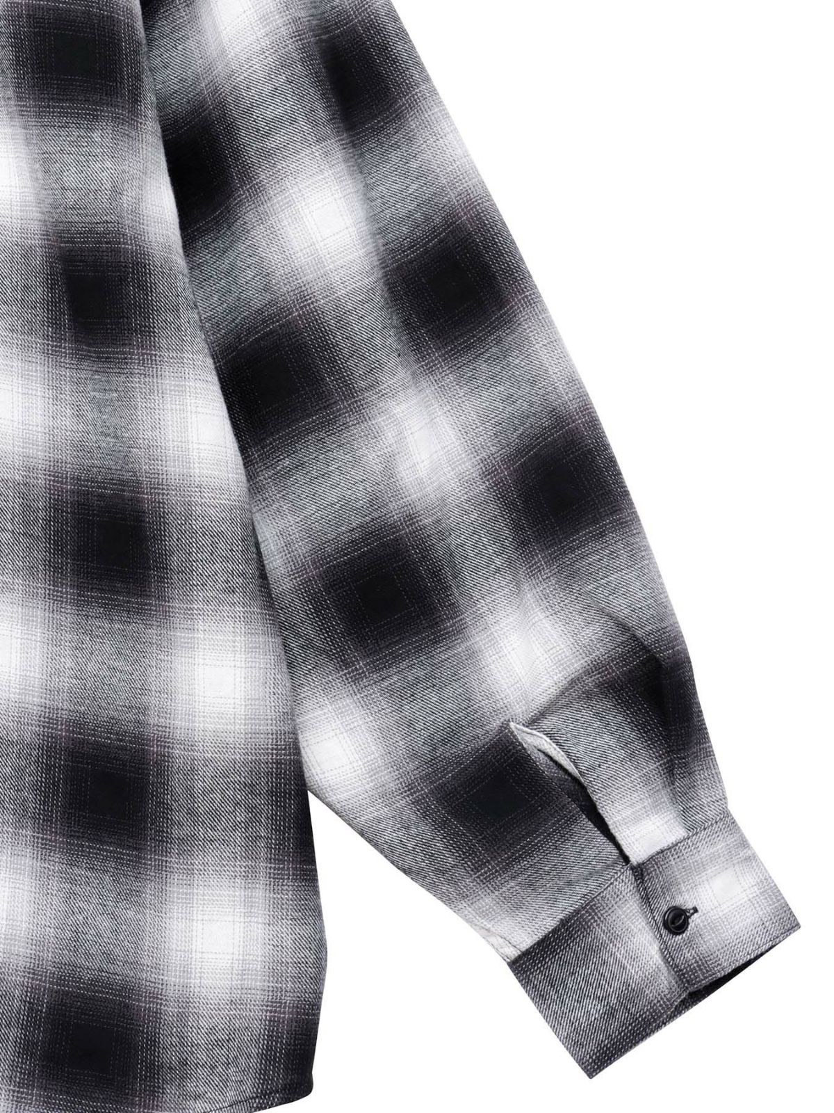 【moz】フード脱着 チェックシャツ〔別注〕