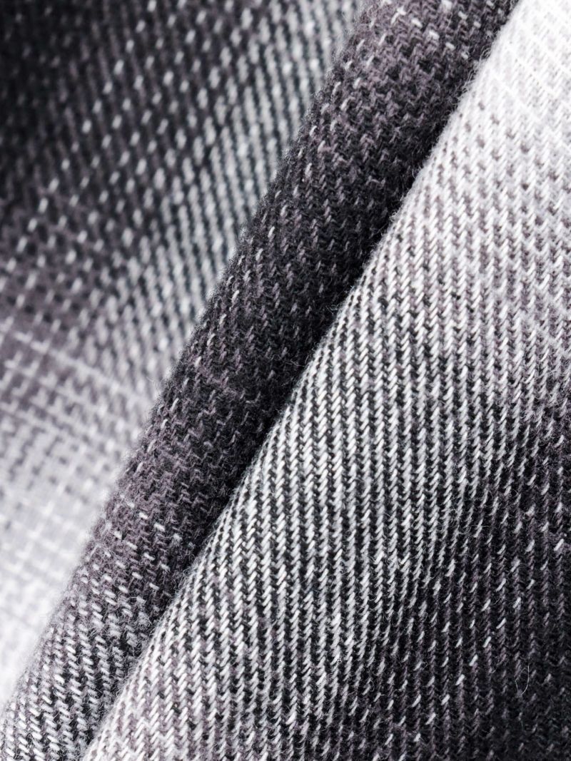 【moz】フード脱着 チェックシャツ〔別注〕