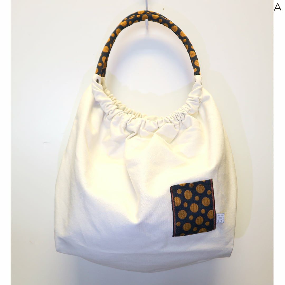 【TATAMI-BERI】畳縁 バルーントートバッグ