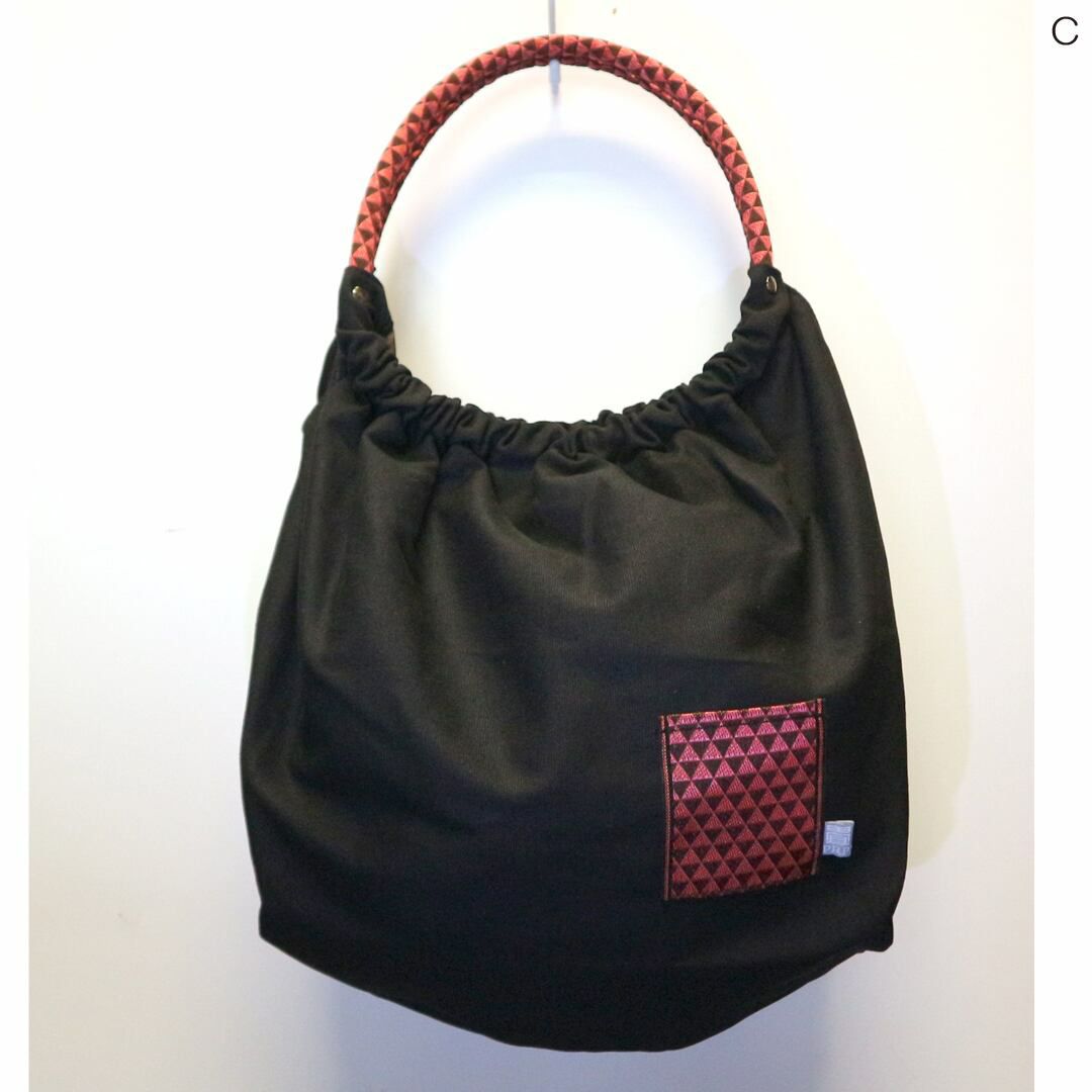 【TATAMI-BERI】畳縁 バルーントートバッグ