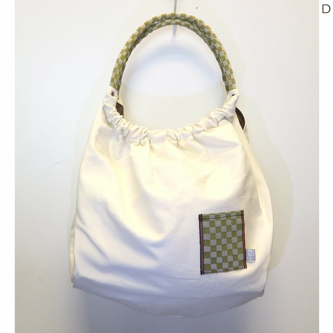 【TATAMI-BERI】畳縁 バルーントートバッグ