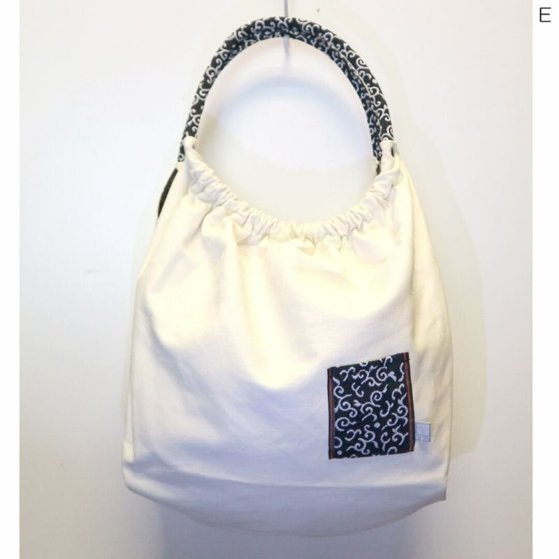 【TATAMI-BERI】畳縁 バルーントートバッグ