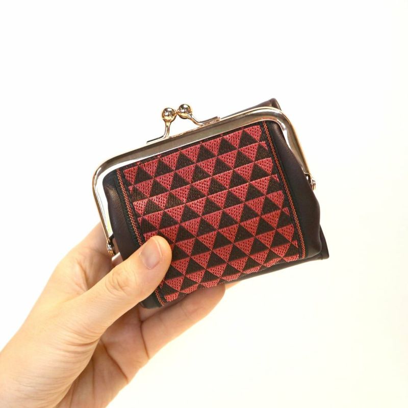 【TATAMI-BERI】畳縁 がま口ウォレット