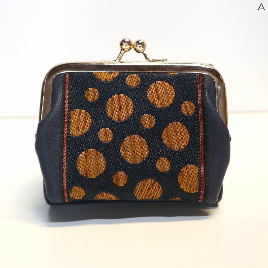 【TATAMI-BERI】畳縁 がま口ウォレット