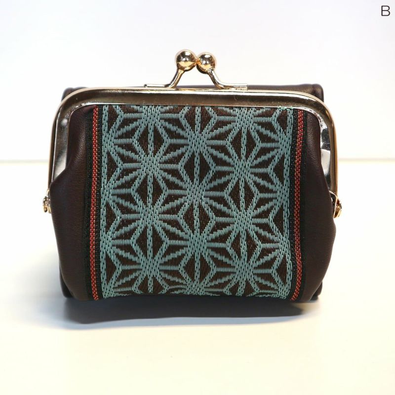 【TATAMI-BERI】畳縁 がま口ウォレット