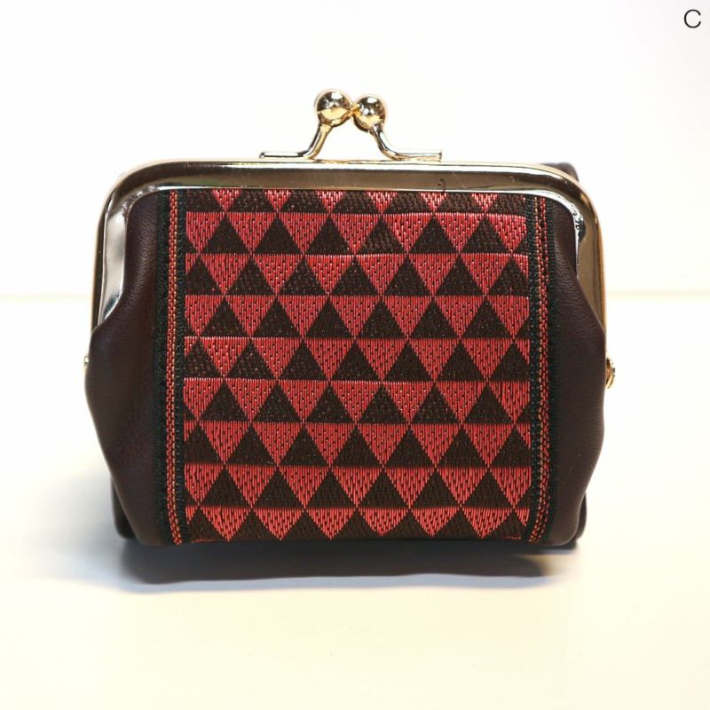 【TATAMI-BERI】畳縁 がま口ウォレット