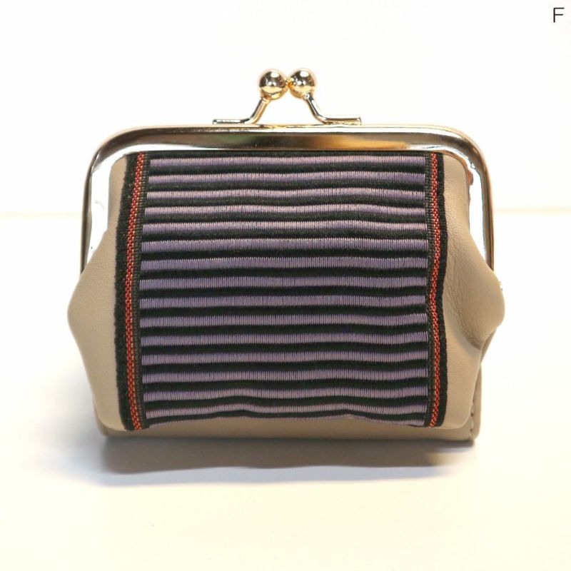 【TATAMI-BERI】畳縁 がま口ウォレット