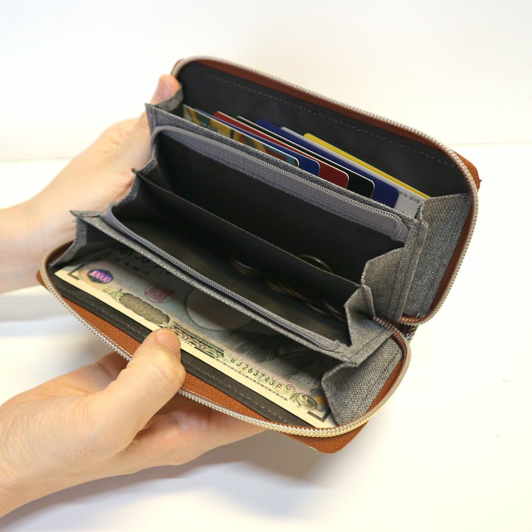 【TATAMI-BERI】畳縁 ロングウォレット