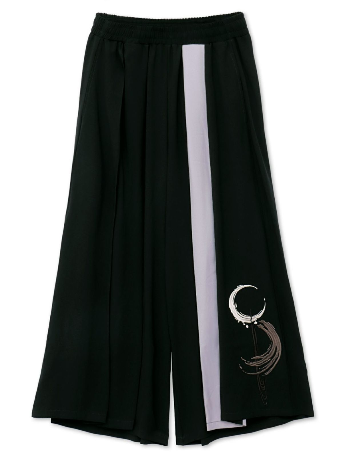 【雅結 -EN-】“陰の月”配色切替 ハカマガウチョパンツ