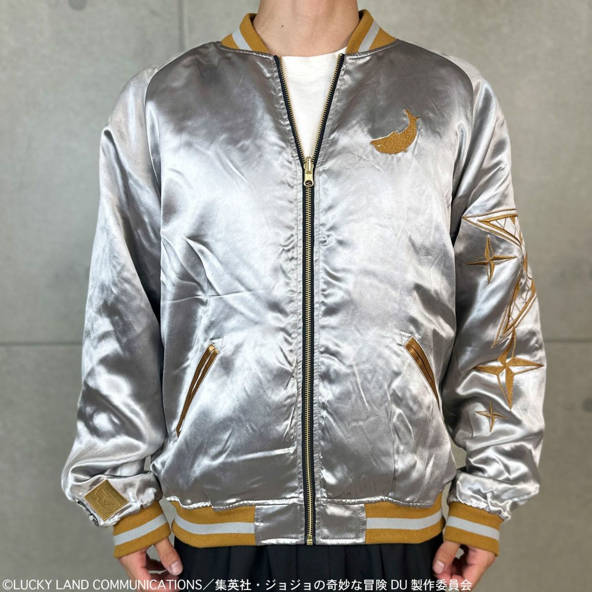 ＜予約＞【絡繰魂・粋×ジョジョの奇妙な冒険】空条承太郎リバーシブルスカジャン