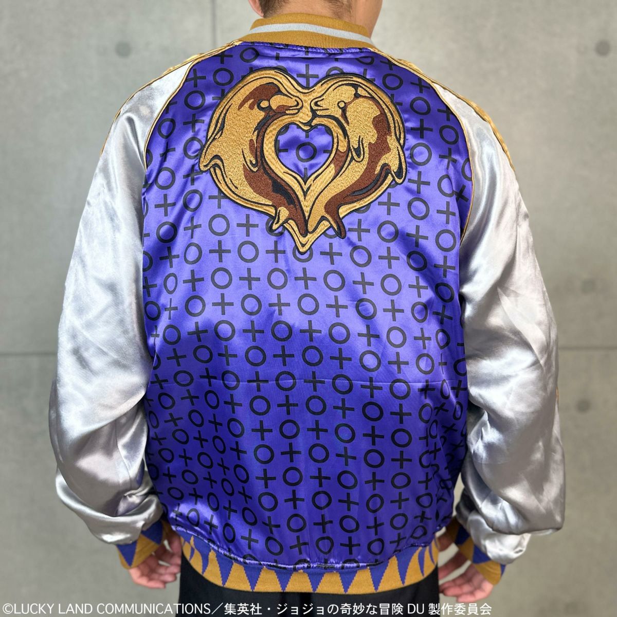 ＜予約＞【絡繰魂・粋×ジョジョの奇妙な冒険】空条承太郎リバーシブルスカジャン