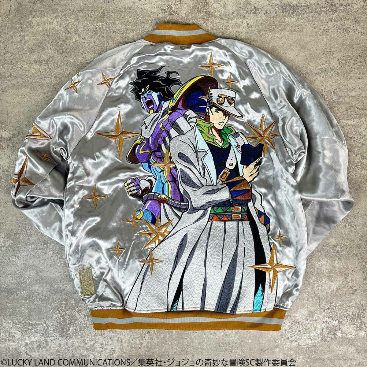 ＜予約＞【絡繰魂・粋×ジョジョの奇妙な冒険】空条承太郎リバーシブルスカジャン