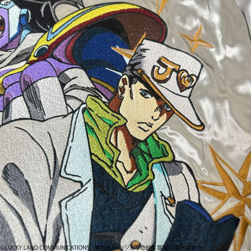 ＜予約＞【絡繰魂・粋×ジョジョの奇妙な冒険】空条承太郎リバーシブルスカジャン