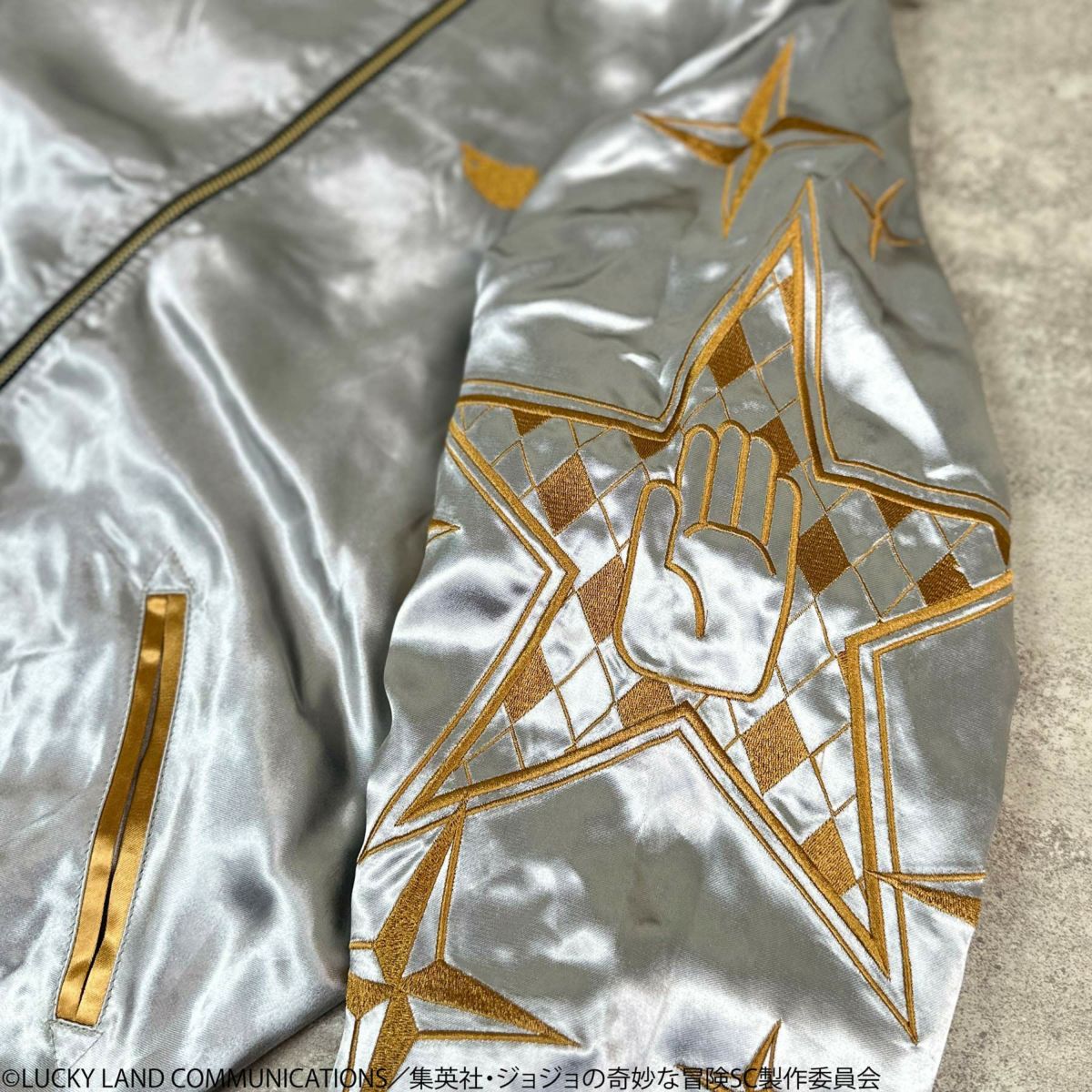 ＜予約＞【絡繰魂・粋×ジョジョの奇妙な冒険】空条承太郎リバーシブルスカジャン