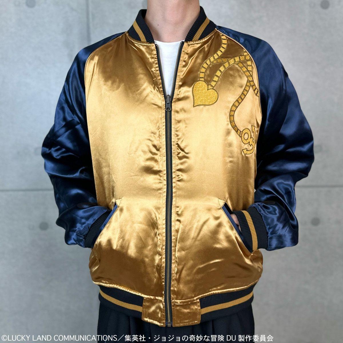 ＜予約＞【絡繰魂・粋×ジョジョの奇妙な冒険】東方仗助リバーシブルスカジャン