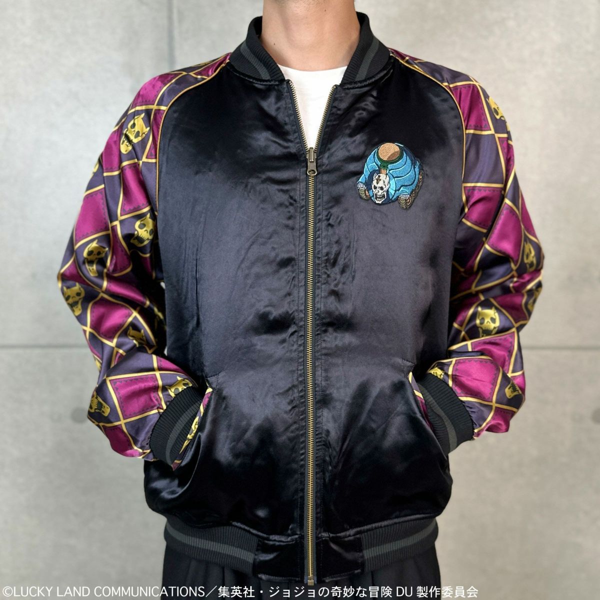 ＜予約＞【絡繰魂・粋×ジョジョの奇妙な冒険】吉良吉影リバーシブルスカジャン