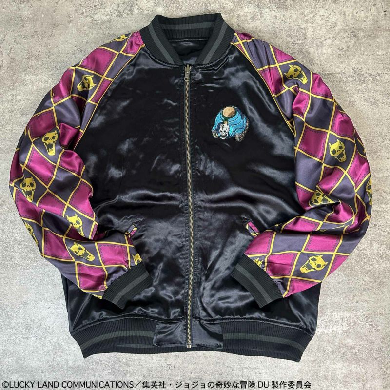 ＜予約＞【絡繰魂・粋×ジョジョの奇妙な冒険】吉良吉影リバーシブルスカジャン