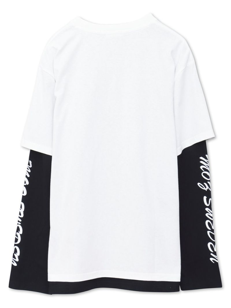  【moz】チェックエルク リアルレイヤードロンT〔別注〕