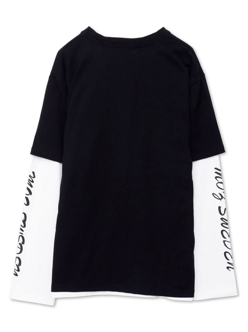  【moz】チェックエルク リアルレイヤードロンT〔別注〕