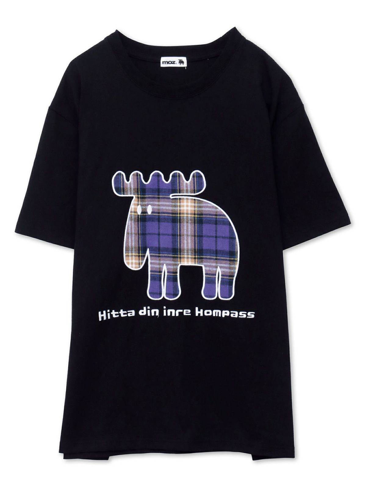  【moz】チェックエルク リアルレイヤードロンT〔別注〕