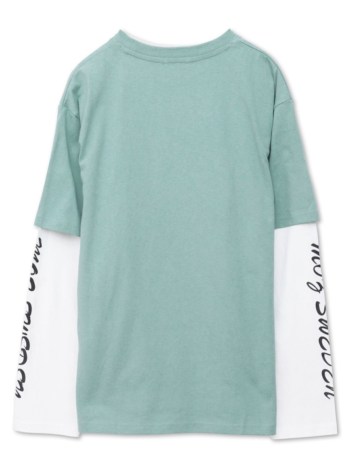  【moz】チェックエルク リアルレイヤードロンT〔別注〕