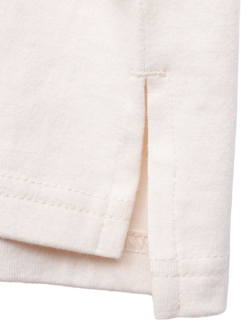 【SUMINEKO】“菊と墨猫”刺繍入りロン