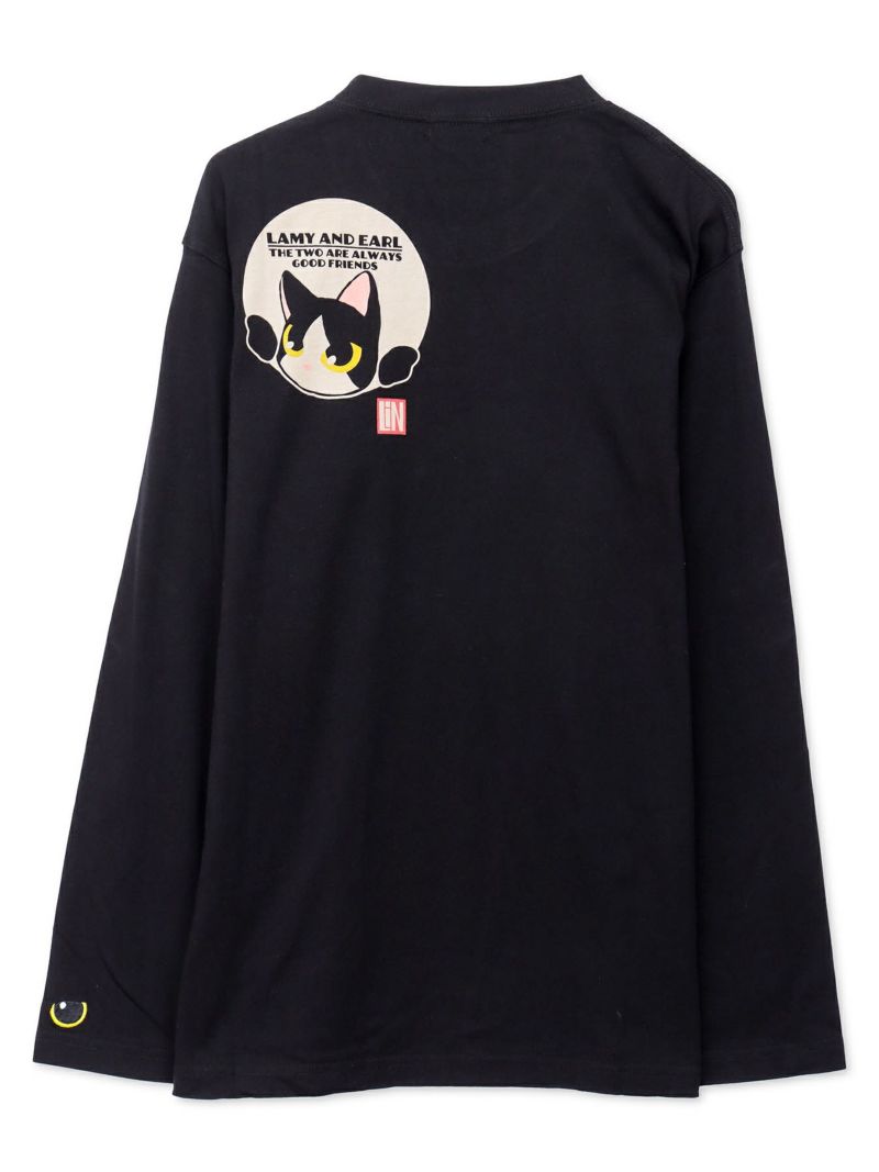 【LiN】“水玉模様からこんにちは”プリントロンT