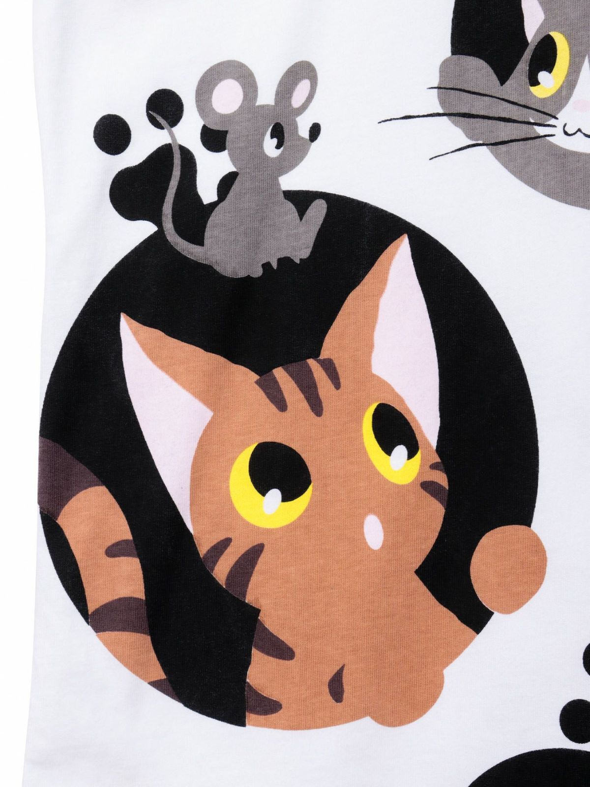 【LiN】“水玉模様からこんにちは”プリントロンT