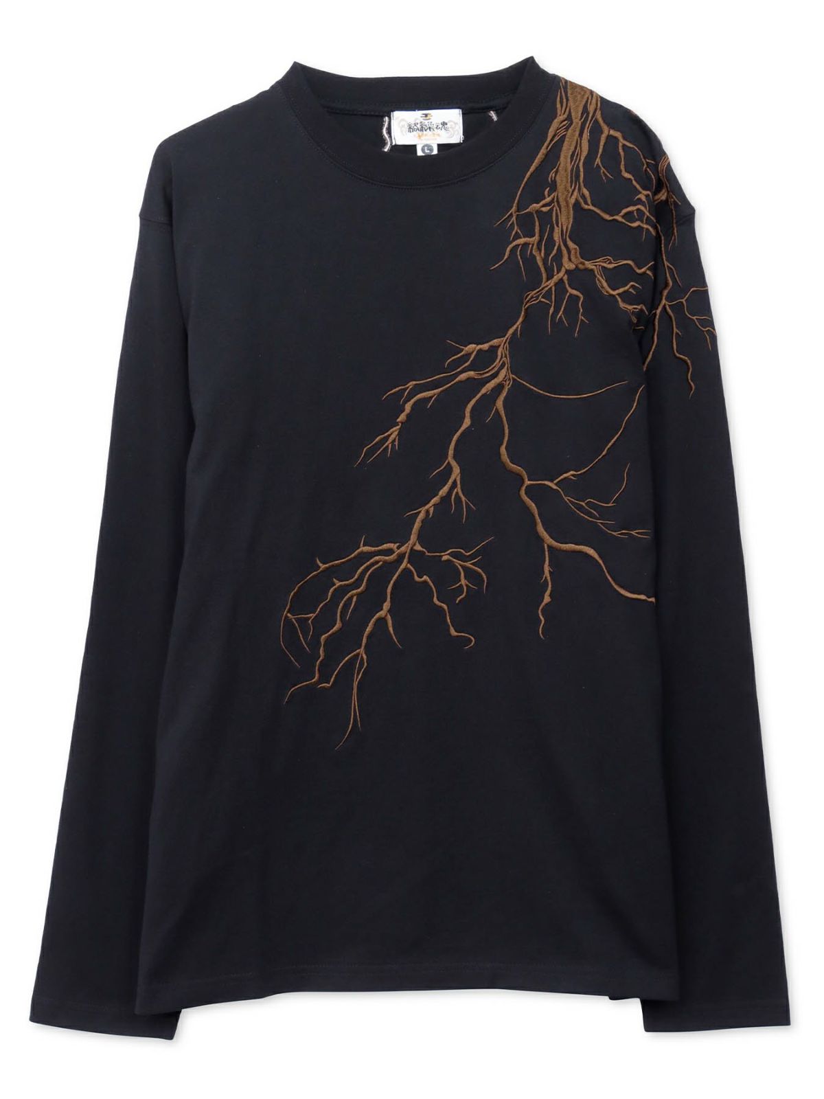  【絡繰魂】“大蛇”総刺繍ロンT