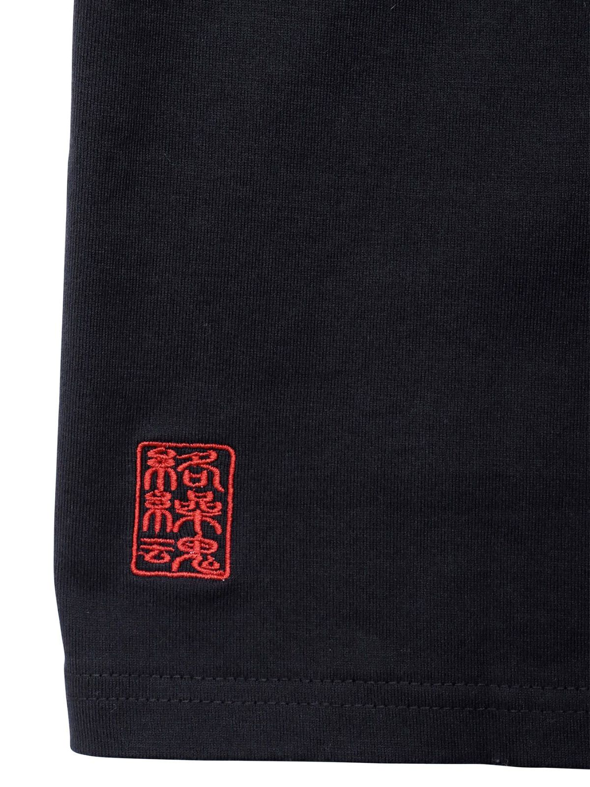  【絡繰魂】“大蛇”総刺繍ロンT