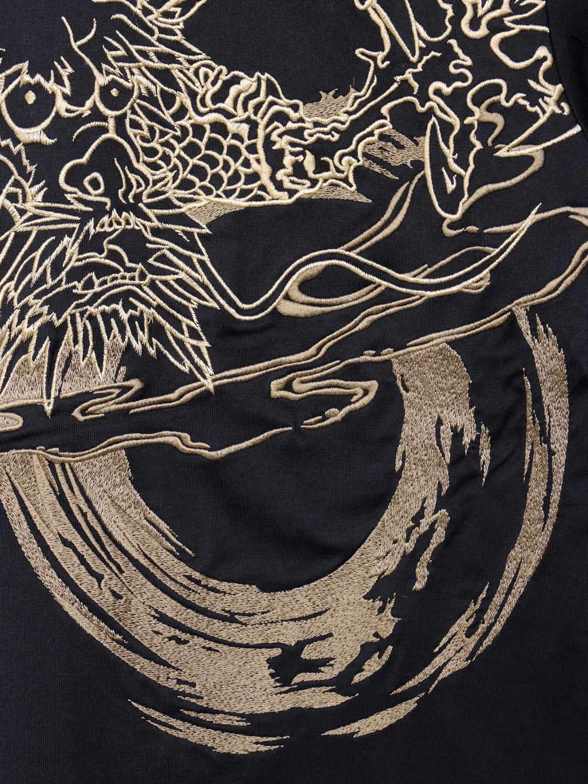 【絡繰魂】“古の龍”総刺繍ロンT