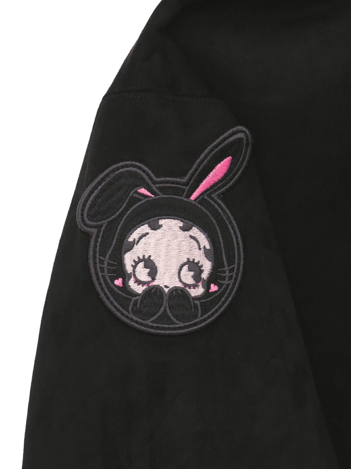 【BETTY BOOP】“RABBIT BETTY”刺繍入りZIPパーカー