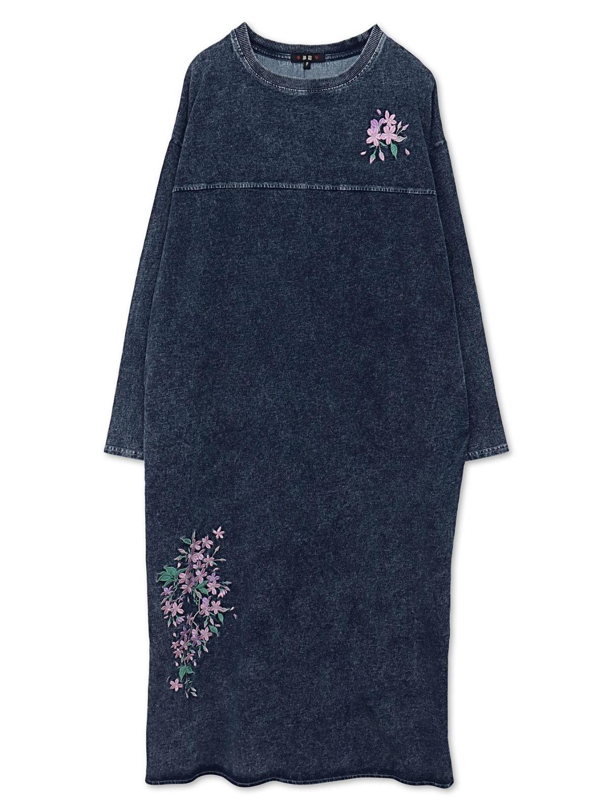 【雅結】桜刺繍ワンピース