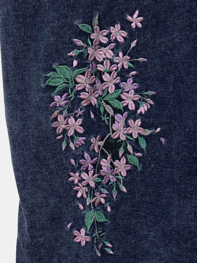 【雅結】桜刺繍ワンピース