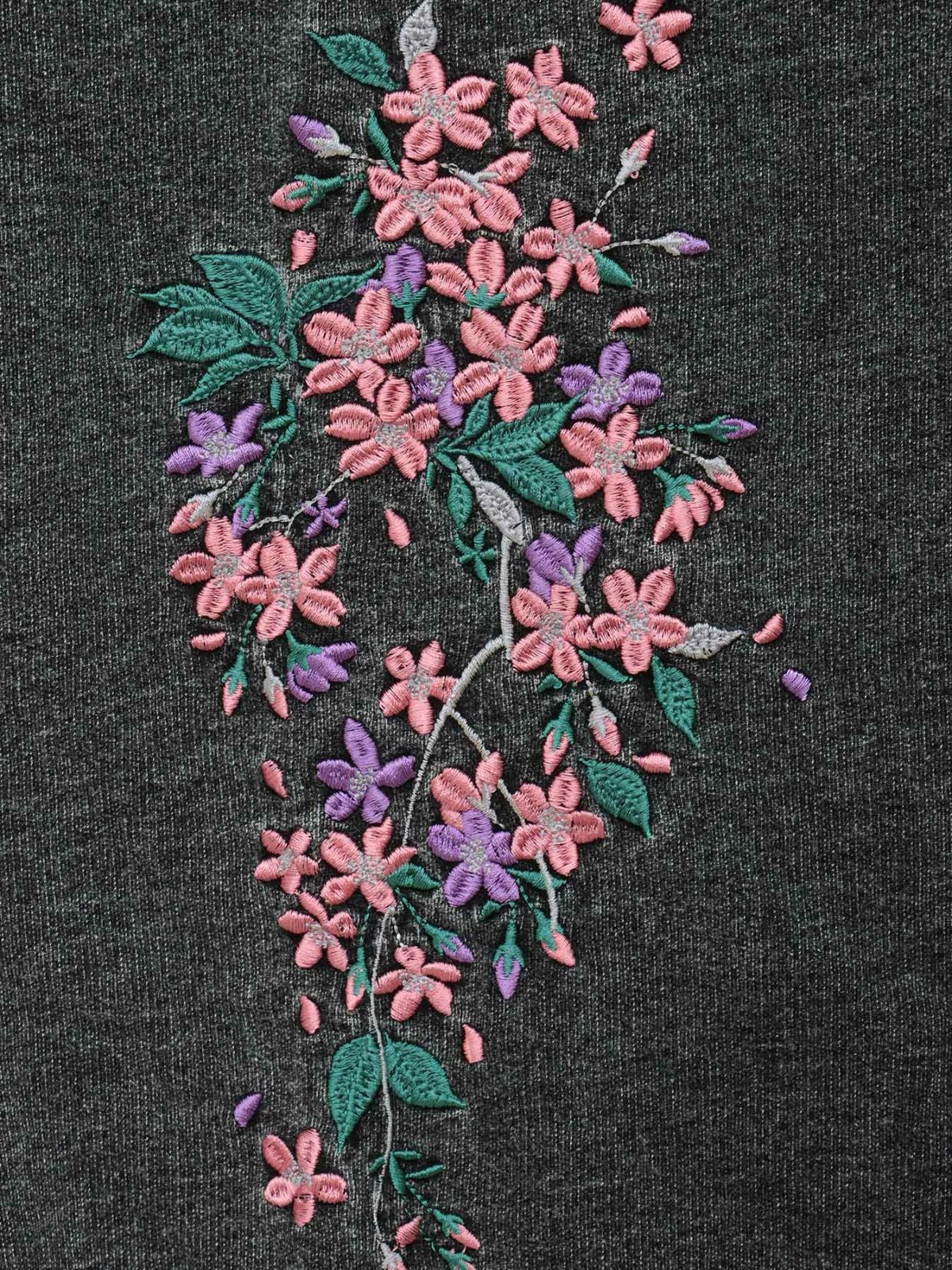 【雅結】桜刺繍ワンピース