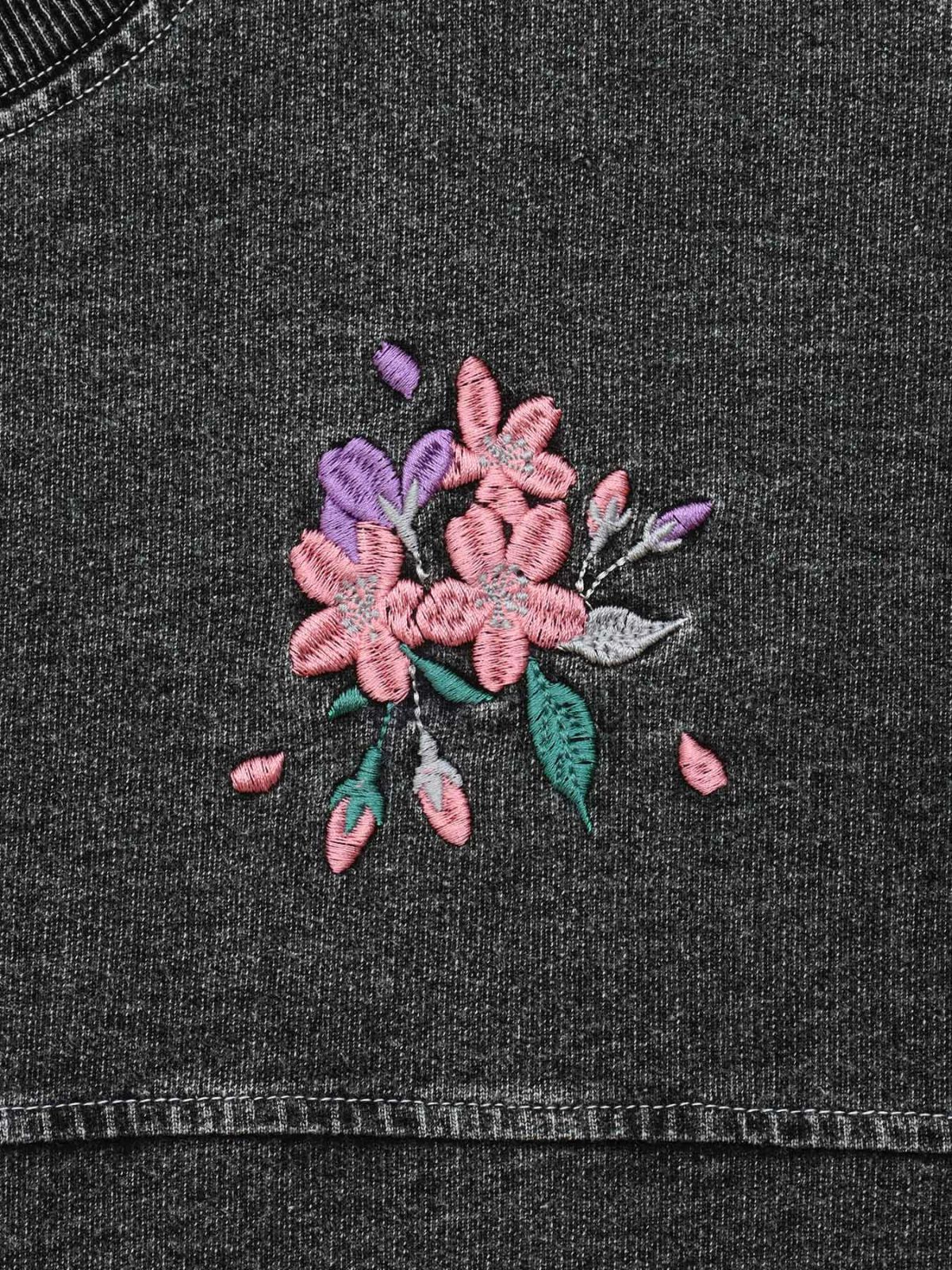 【雅結】桜刺繍ワンピース
