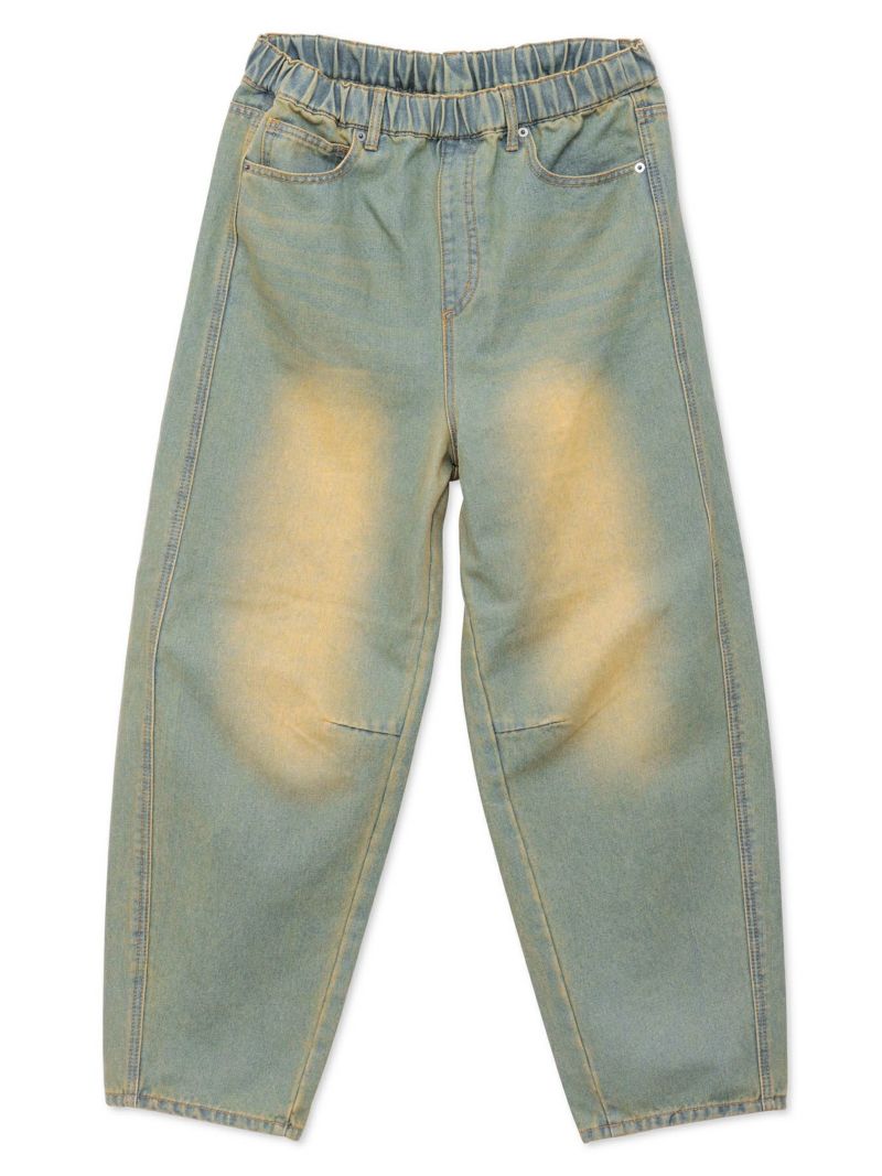 【moz】バレルレッグデニムパンツ〔別注〕