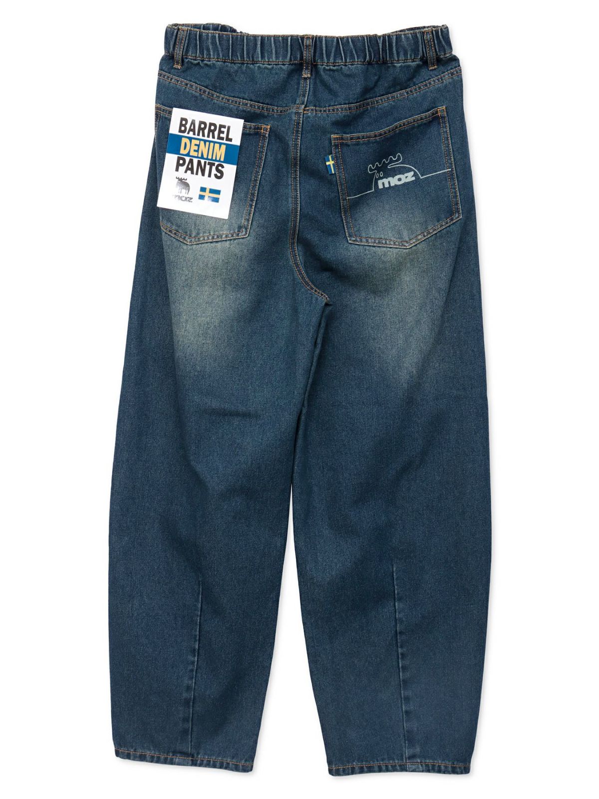 【moz】バレルレッグデニムパンツ〔別注〕