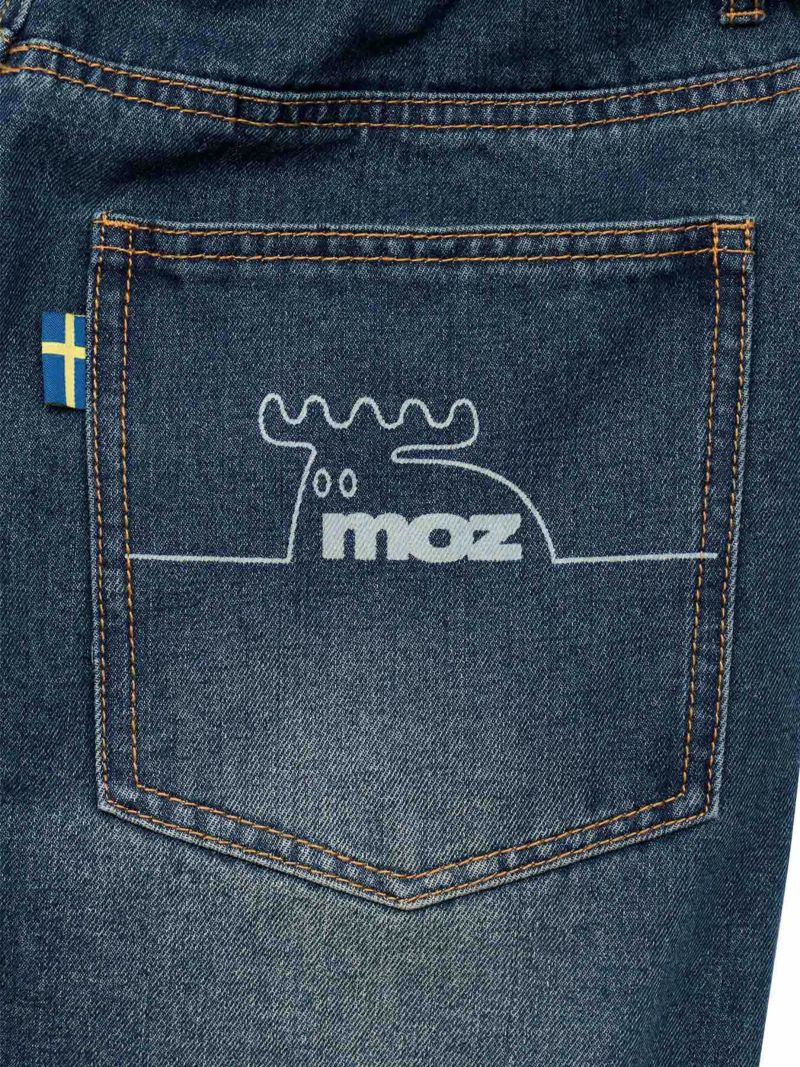 【moz】バレルレッグデニムパンツ〔別注〕