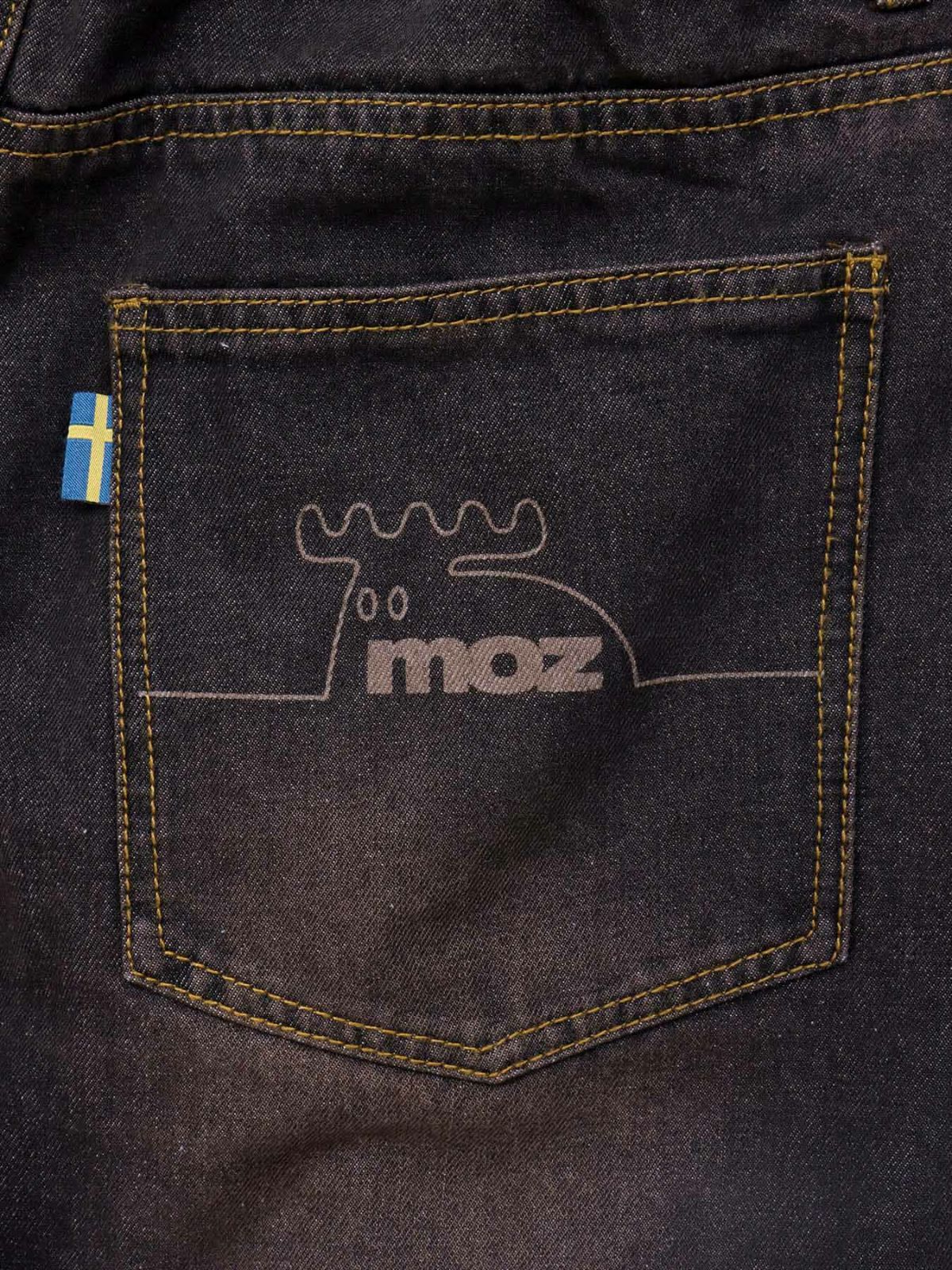 【moz】バレルレッグデニムパンツ〔別注〕