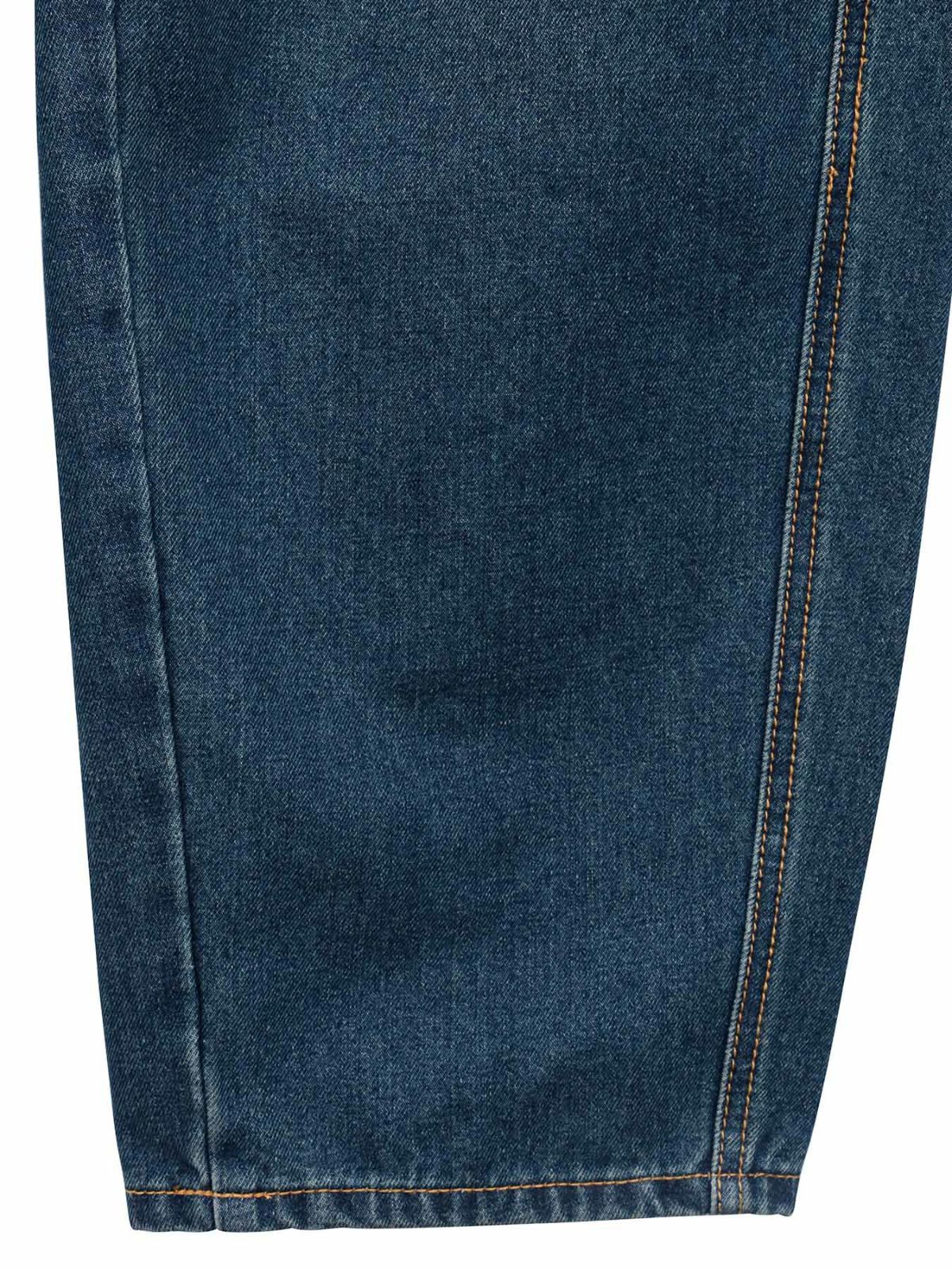 【moz】バレルレッグデニムパンツ〔別注〕