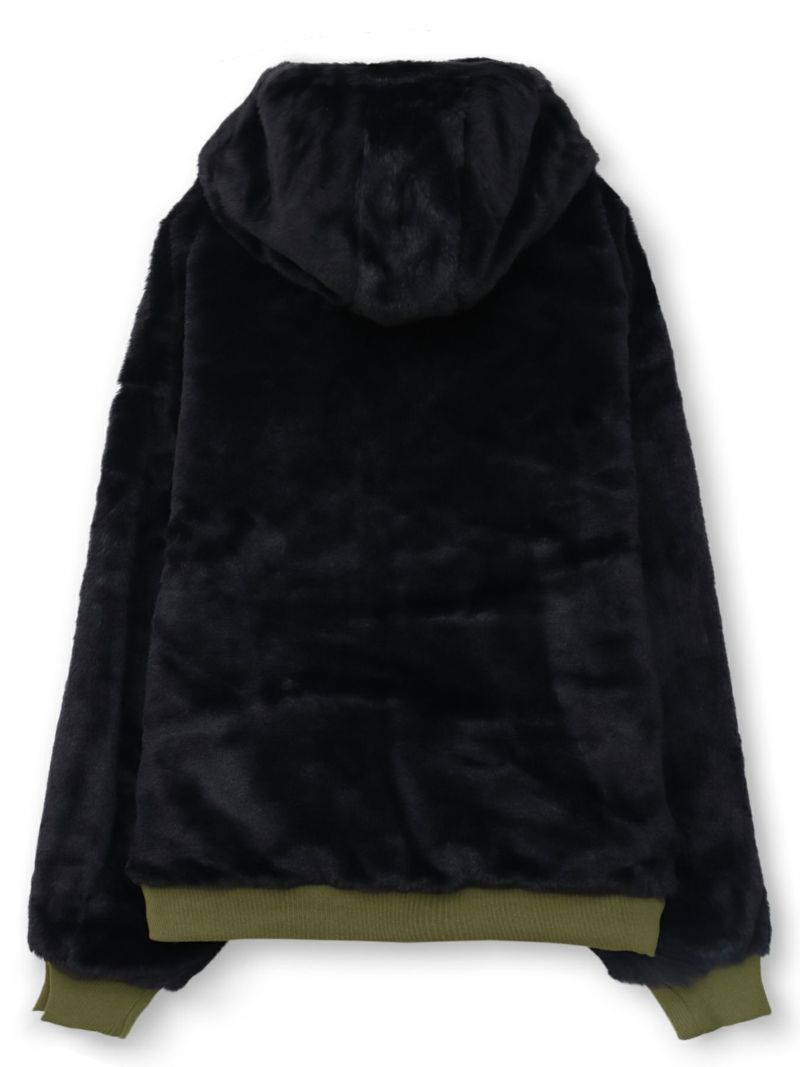 【絡繰魂・粋】“龍神降臨”総刺繍ファーMA-1