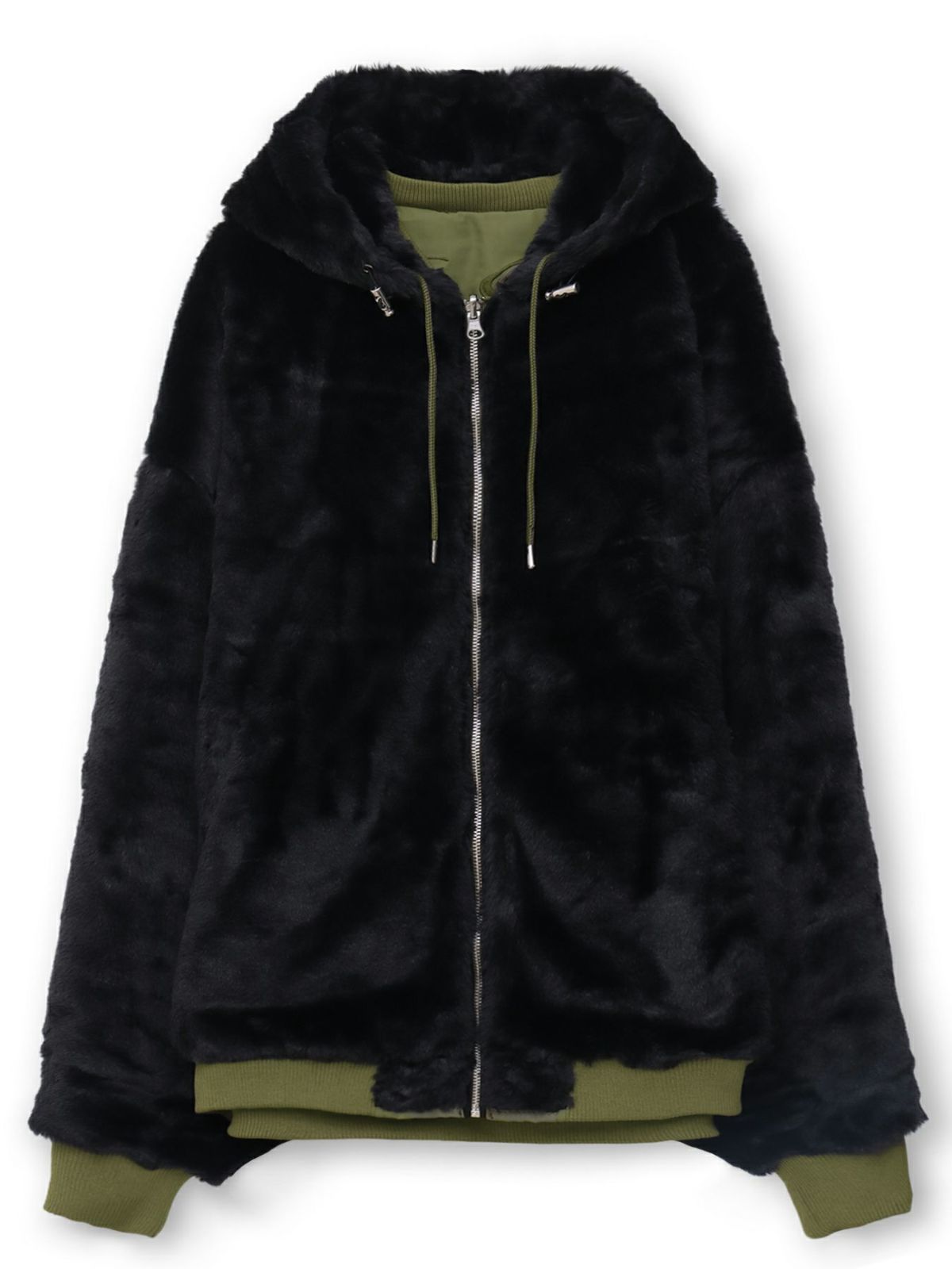 【絡繰魂・粋】“龍神降臨”総刺繍ファーMA-1