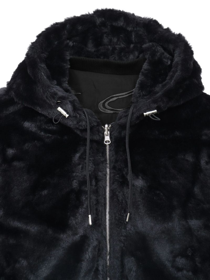 【絡繰魂・粋】“龍神降臨”総刺繍ファーMA-1