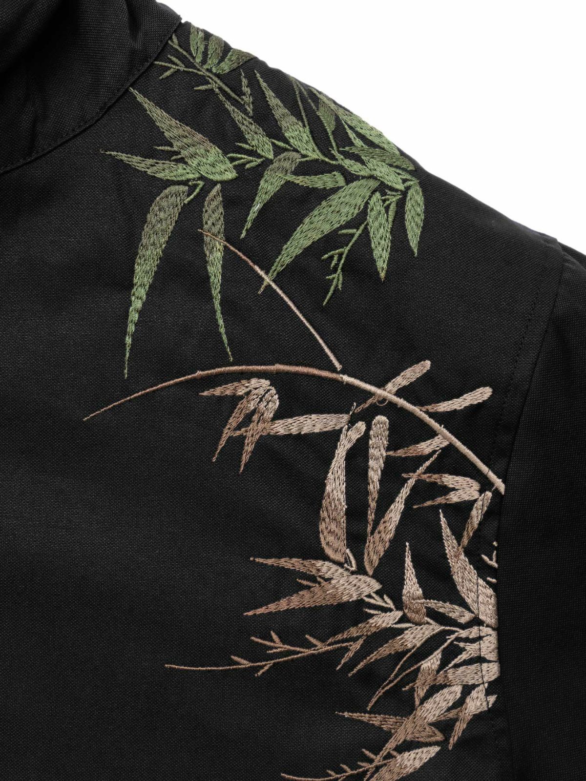 【絡繰魂・粋】“信長の虎”総刺繍2WAYモッズコート