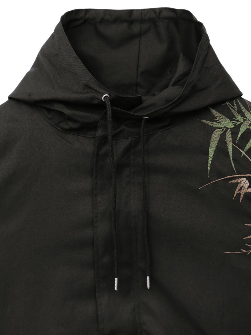 【絡繰魂・粋】“信長の虎”総刺繍2WAYモッズコート