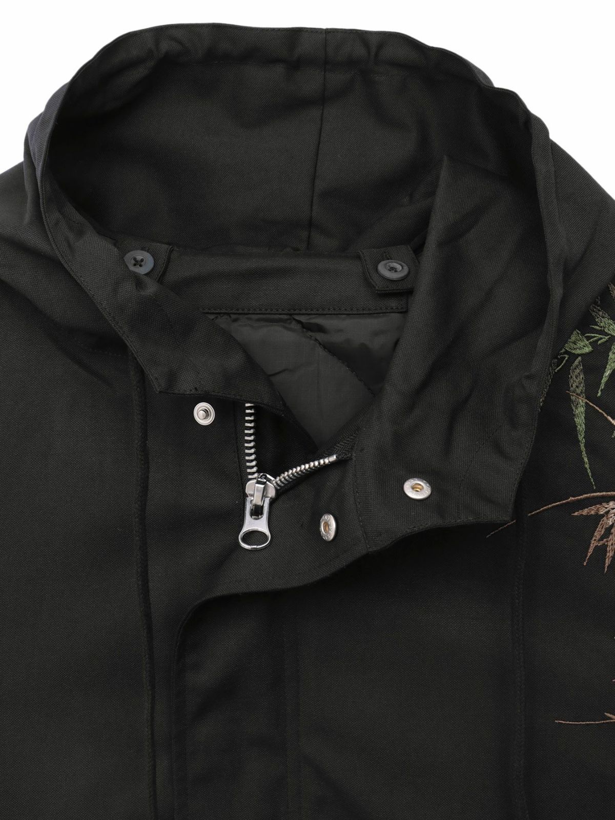 【絡繰魂・粋】“信長の虎”総刺繍2WAYモッズコート